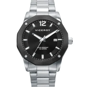 Reloj Viceroy Acero Bitono IP Negro 10 ATM