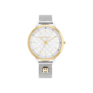 Reloj Tommy Hilfiger Iris Mujer Plateado y Dorado Analógico