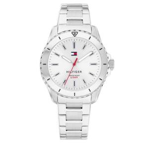Reloj Tommy Hilfiger Girls Plateado Analógico Niña