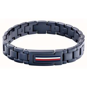 Tommy Pulsera cbo acero azul y bandera hombre 80,10 €