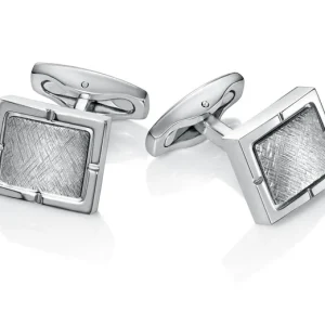 VIC Gemelos de hombre de acero con placa bicolor 45 €