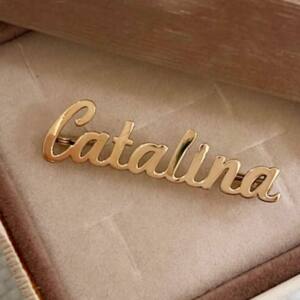 Alfiler personalizado Oro